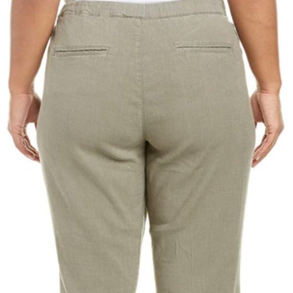 NYDJ - Women's Drawstring Linen Pants - Picture 3 of 3